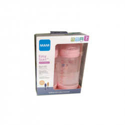 MAM Biberon easy start anti-colique 260 ml bleu - Tétine débit 2