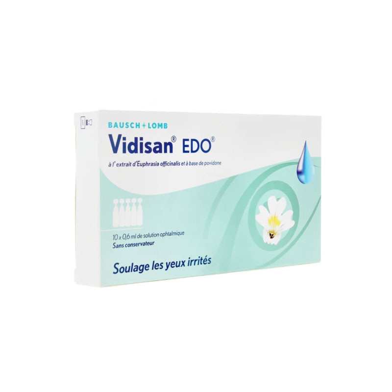 VIDISAN EDO YEUX IRRITÉS BAUSH+LOMB VIDISAN EDO YEUX IRRITÉS BAUSH+LOMB