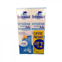 Spray Nasal Bébé - Hygiène du Nez - Eau de Mer - Stérimar - 100 ml