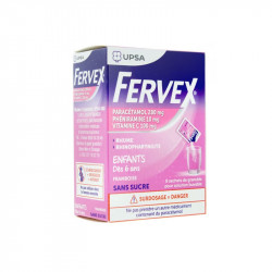 FERVEX RHUME ENFANT SANS SUCRE 8 SACHETS UPSA