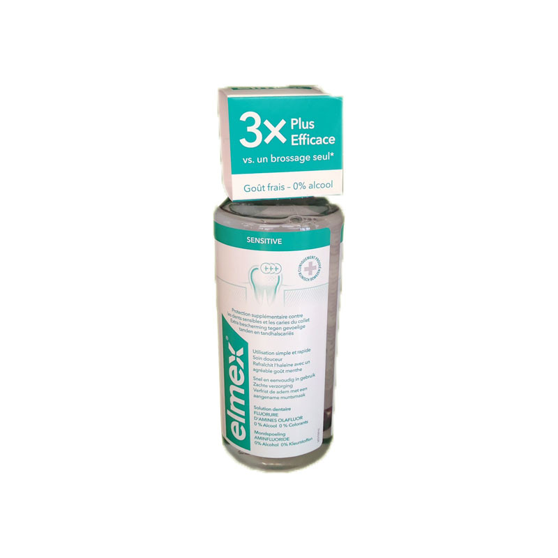 SENSITIVE SOLUTION DENTAIRE 400ML ELMEX