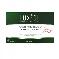 LUXEOL CHEVEUX PROGRAMME 3 MOIS 90 GELULES