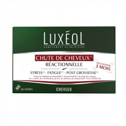 CHUTE DE CHEVEUX REACTIONNELLE 90 GELULES LUXEOL