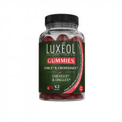 FORCE et CROISSANCE CHEVEUX ONGLES 60 GUMMIES LUXEOL