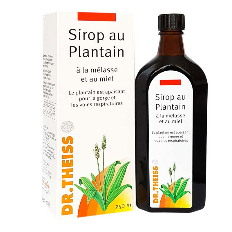 SIROP AU PLANTAIN 250ML DR THEISS