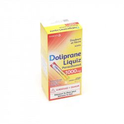 DOLIPRANE LIQUIZ 1000MG 8 SACHETS SANOFI