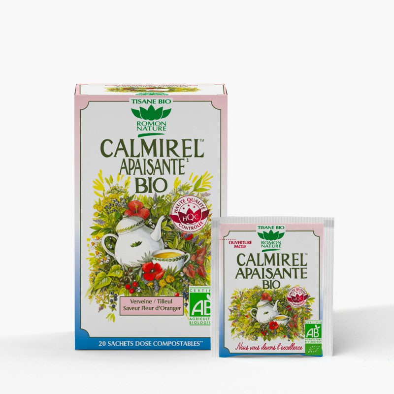 CALMIREL APAISANTE BIO 20 SACHETS ROMON NATURE CALMIREL APAISANTE BIO 20 SACHETS ROMON NATURE