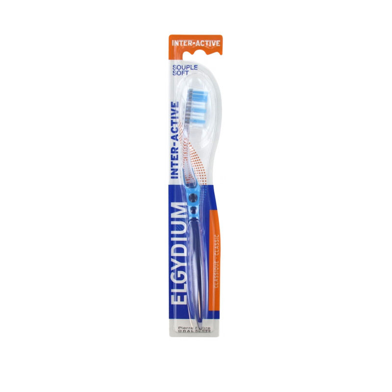 ELGYDIUM INTER-ACTIVE BROSSE A DENTS SOUPLE