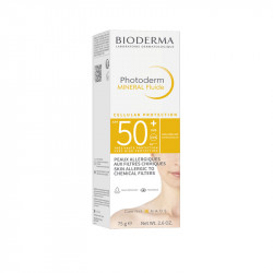 PHOTODERM MINERAL FLUIDE PEAUX ALLERGIQUES SPF50+ 75G BIODERMA