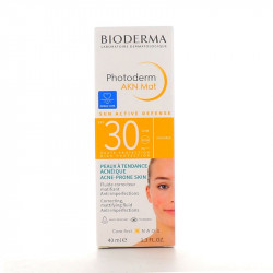 PHOTODERM AKN MAT FLUIDE SPF30 40ML BIODERMA