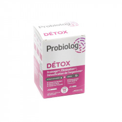 PROBIOLOG DETOX 15 GELULES + 15 STICKS MAYOLY SPINDLER