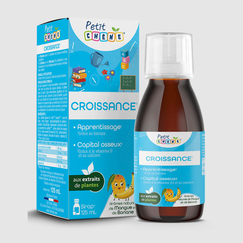 PETIT CHÊNE CROISSANCE SIROP 125ML 3CHENES