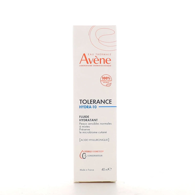 TOLERANCE HYDRA-10 FLUIDE APAISANT 40ML AVENE TOLERANCE HYDRA-10 FLUIDE APAISANT 40ML AVENE