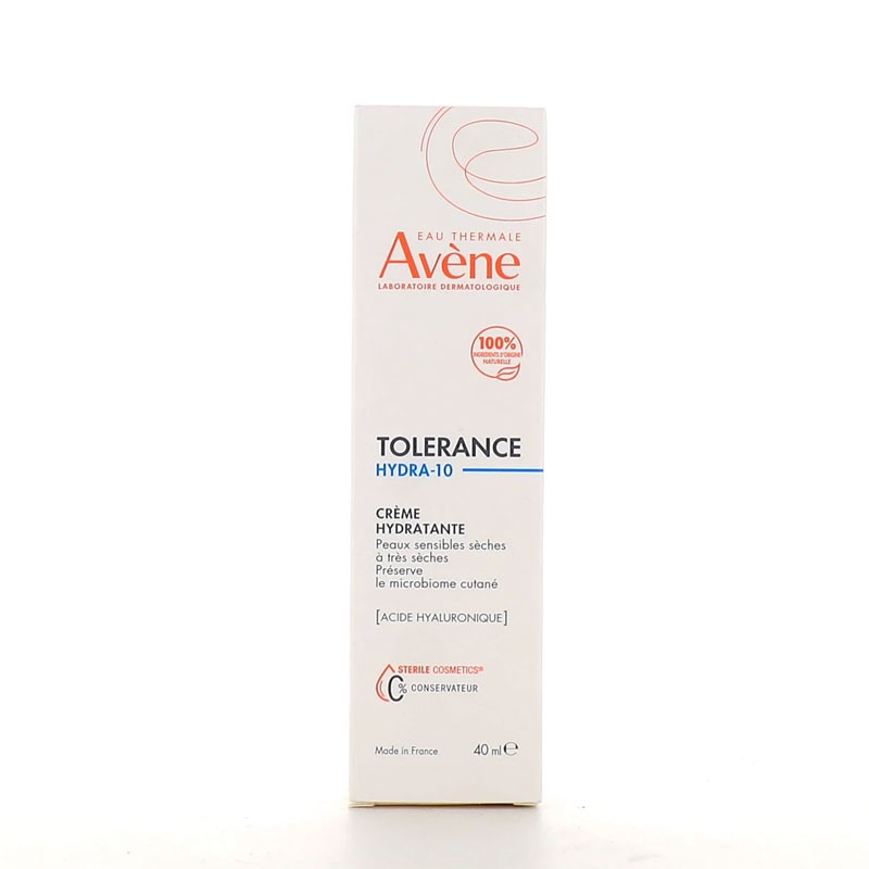 TOLERANCE HYDRA-10 CREME HYDRATANTE 40ML AVENE