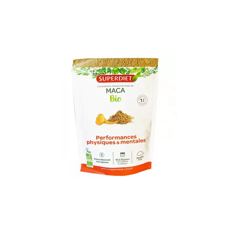 MACA BIO POUDRE 200G SUPER DIET