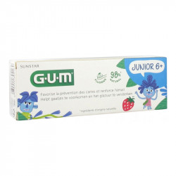 GEL DENTIFRICE JUNIOR 6+ 50ml GUM