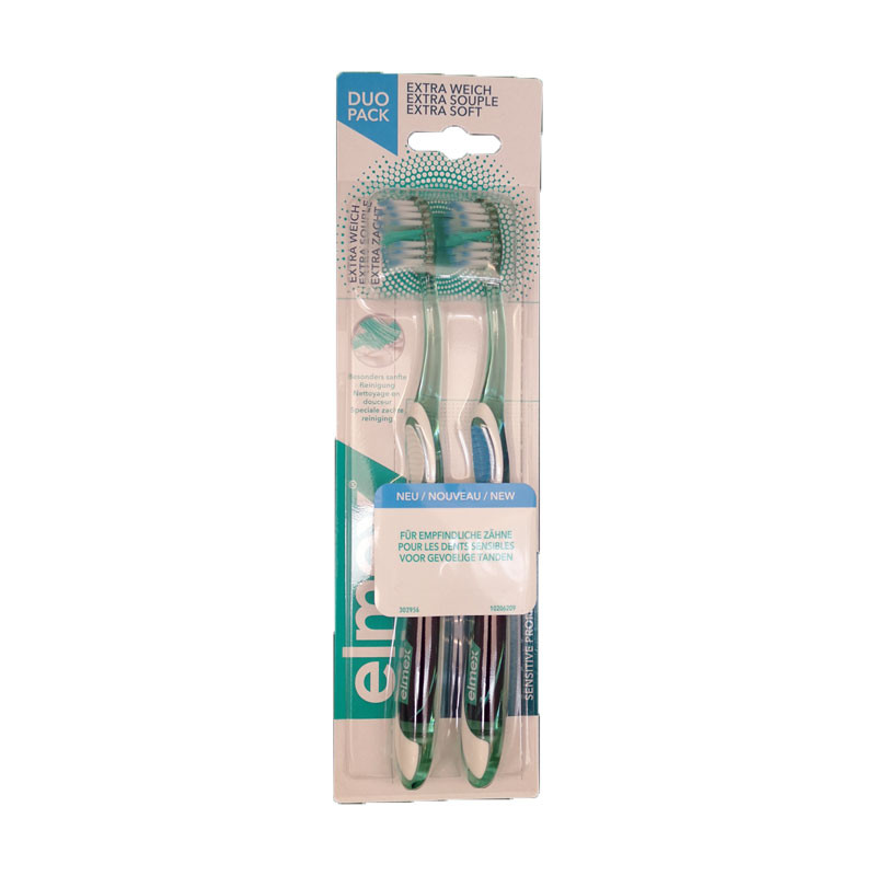 BROSSE A DENTS SENSITIVE EXTRA SOUPLE DUO PACK ELMEX