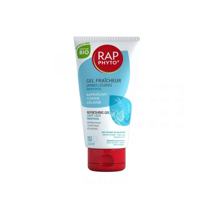 RAP PHYTO GEL FRAÎCHEUR BIO JAMBES LEGERES 150ML