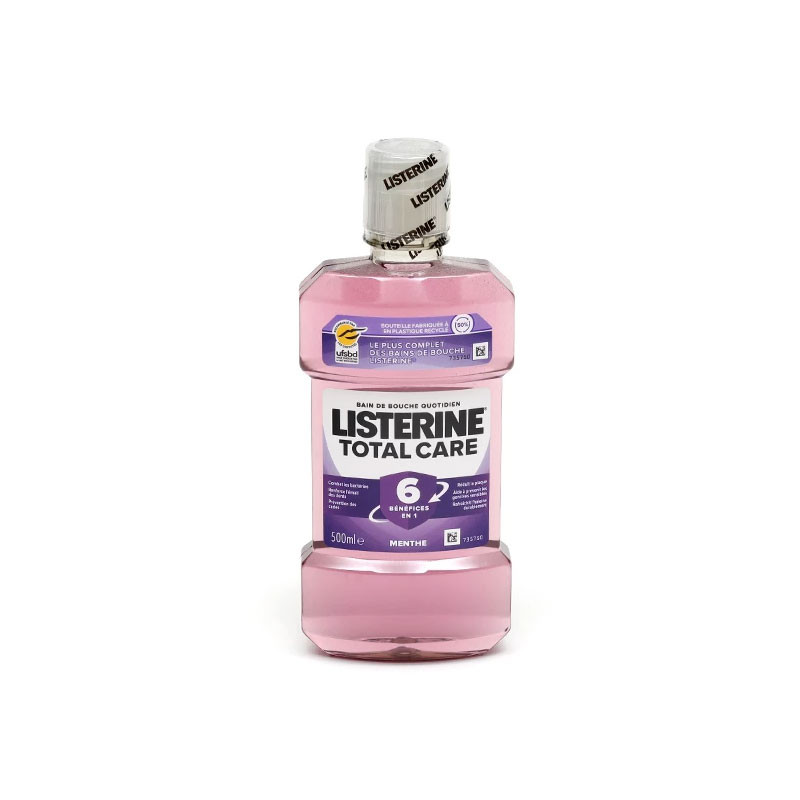 BAIN DE BOUCHE QUOTIDIEN TOTAL CARE MENTHE  LISTERINE 500ml