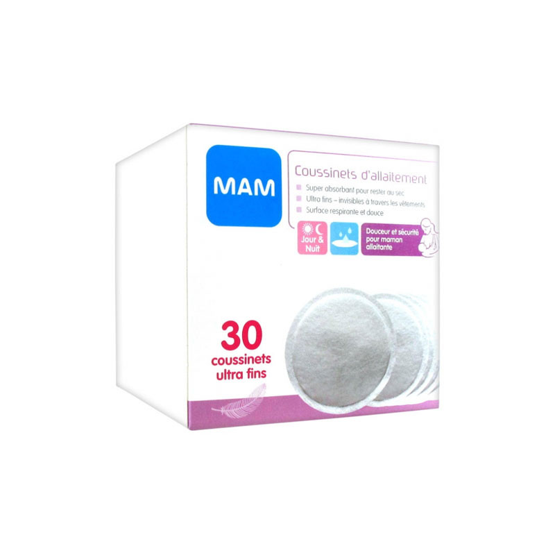 COUSSINETS D'ALLAITEMENT ULTRA FINS X3 MAM