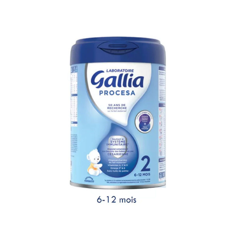 Lait sans lactose Expert Diargal Gallia - De 0 à 12 mois - 800g