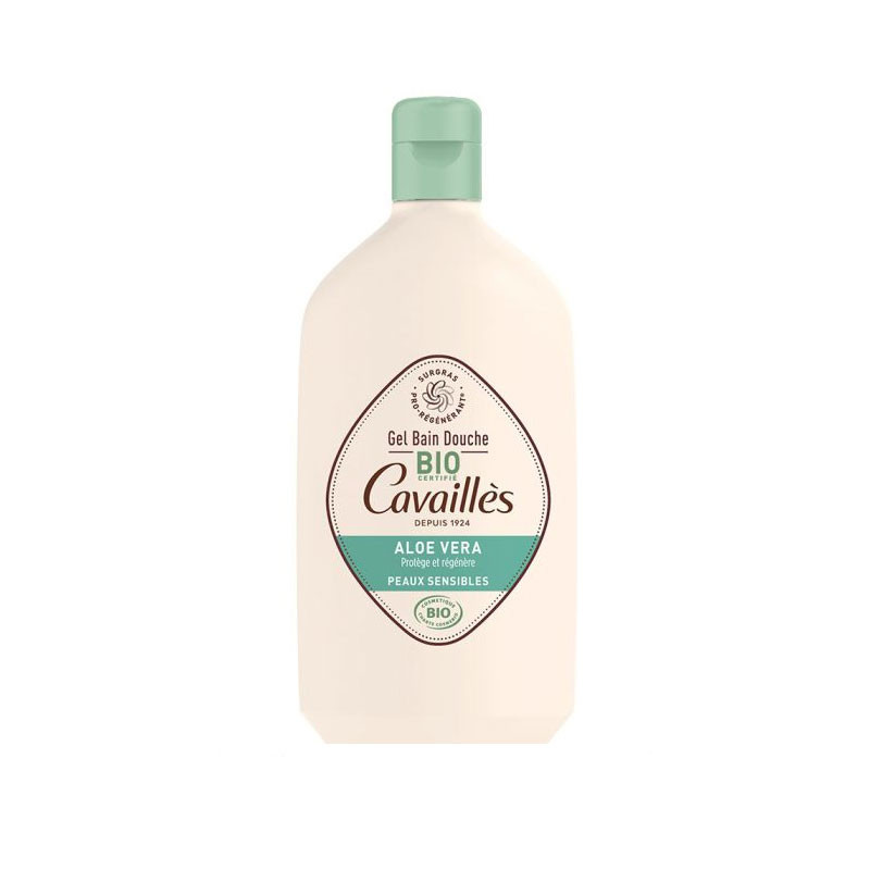 GEL BAIN DOUCHE ALOÉ VERA BIO 400ML ROGE CAVAILLES GEL BAIN DOUCHE ALOÉ VERA BIO 400ML ROGE CAVAILLES