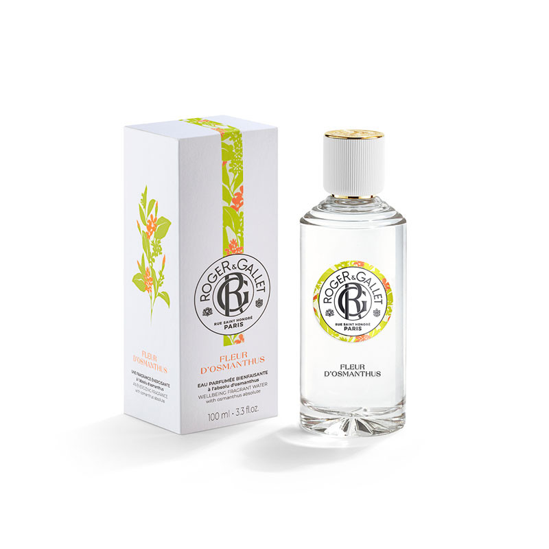 FLEUR D'OSMANTHUS EAU PARFUMEE BIENFAISANTE 100ML ROGER ET GALLET FLEUR D'OSMANTHUS EAU PARFUMEE BIENFAISANTE 100ML ROGER ET GALLET