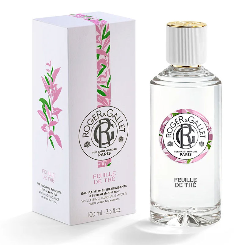 FEUILLE DE THÉ EAU PARFUMEE BIENFAISANTE 100ML ROGER ET GALLET