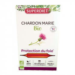 CHARDON MARIE BIO  20 AMPOULES DE 15ML SUPER DIET