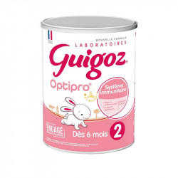 GUIGOZ OPTIPRO 2 LAIT 2e AGE DE 6 A 12 MOIS 780G