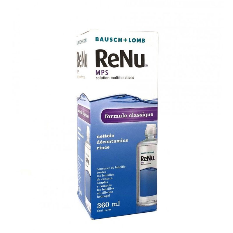 RENU SOLUTION MULTIFONCTIONS MPS  360ML BAUSCH & LOMB