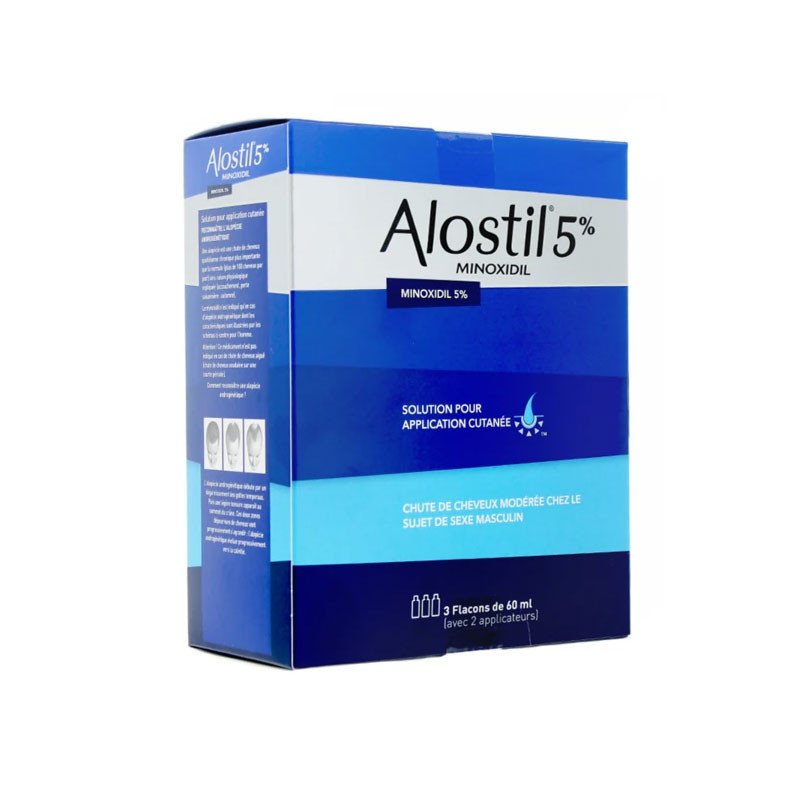 ALOSTIL 5% HOMME SOLUTION POUR APPLICATION CUTANEE JOHNSON & JOHNSON