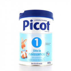 LAIT PICOT Standard 1ER AGE 850G - Lait en poudre pour Bébé - Lait Bébé de 0  à 6 mois : : Epicerie