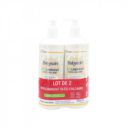 BABYSOIN BIO LINIMENT OLEO CALCAIRE LOT 2 X 750ML COOPER