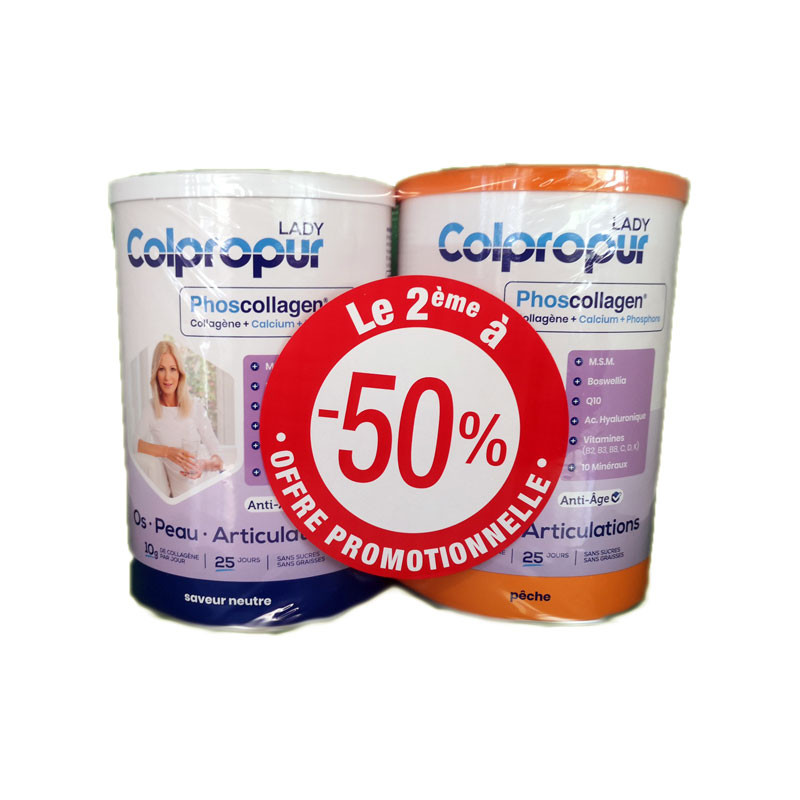 COLPROPUR LADY DUO OS PEAU ARTICULATIONS 2X327.5g COLPROPUR LADY DUO OS PEAU ARTICULATIONS 2X327.5g
