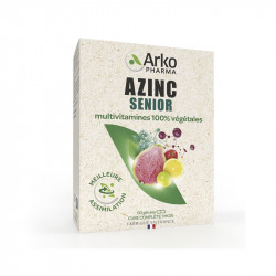 AZINC SENIOR MULTIVITAMINES VEGETALES 60 GELULES ARKOPHARMA