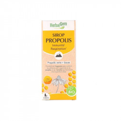 PROPOLIS SIROP BIO IMMUNITÉ RESPIRATION 150ML HERBALGEM