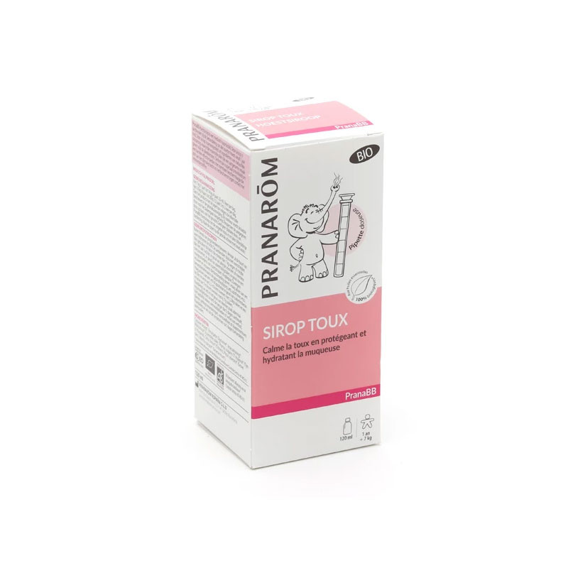 PRANABB SIROP TOUX BIO 120ML PRANAROM PRANABB SIROP TOUX BIO 120ML PRANAROM