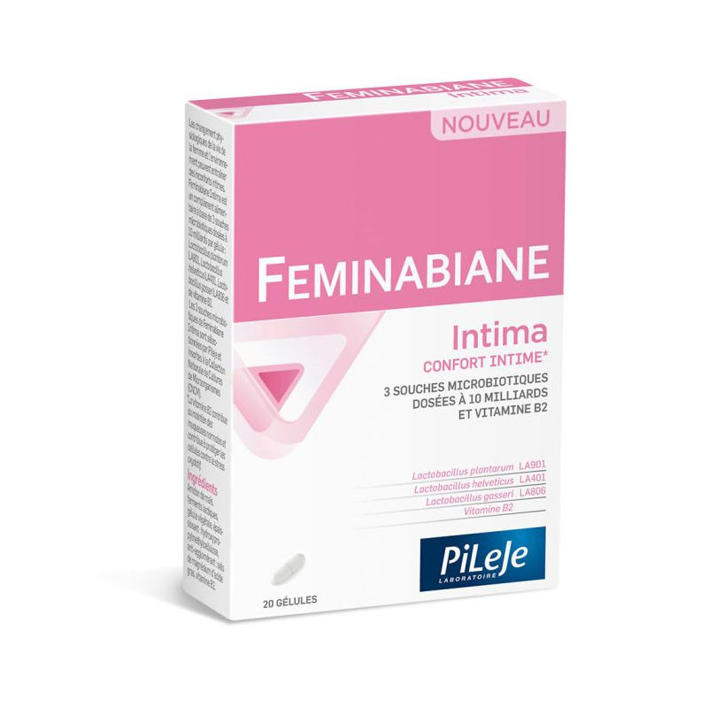 FEMINABIANE INTIMA 20 GÉLULES PILEJE