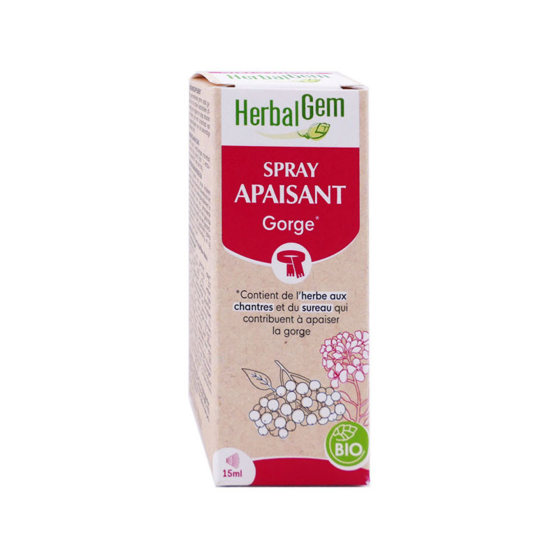 SPRAY APAISANT BIO GORGE 15ML HERBALGEM