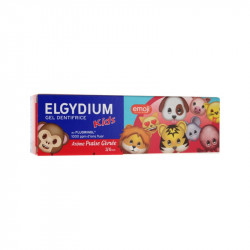 GEL DENTIFRICE FRAISE GIVRÉE KIDS  3-6 ANS 50ML ELGYDIUM