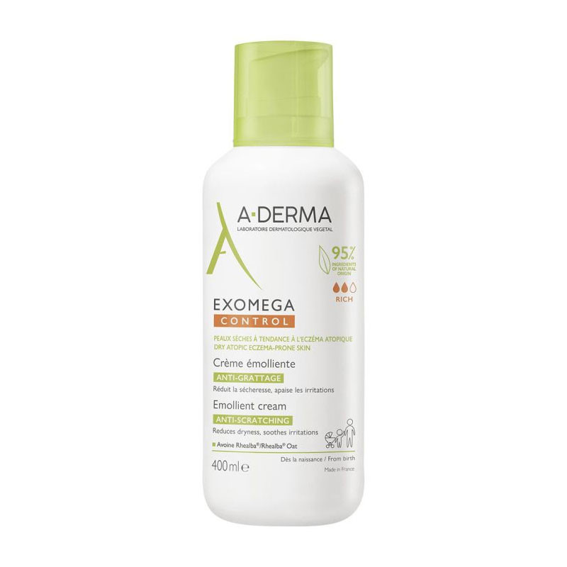 EXOMEGA CONTROL CREME EMOLLIENTE 400ML A-DERMA EXOMEGA CONTROL CREME EMOLLIENTE 400ML A-DERMA