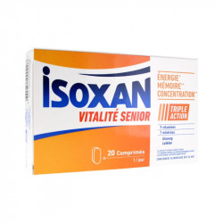 ISOXAN VITALITÉ SÉNIOR 20 COMPRIMÉS