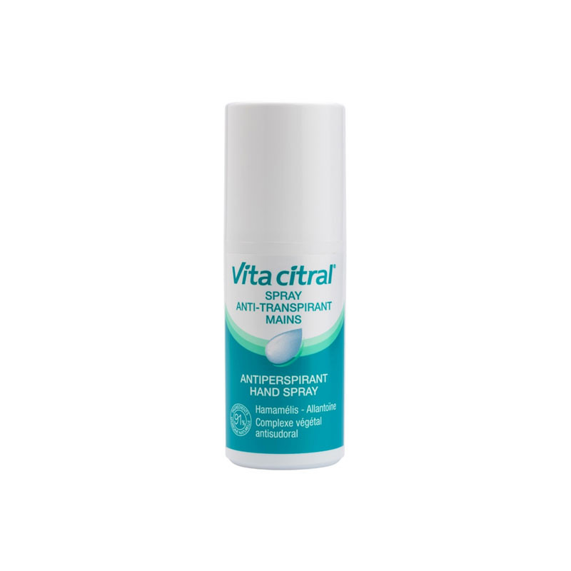 VITA CITRAL SPRAY ANTI TRANSPIRANT MAINS 75ML ASEPTA