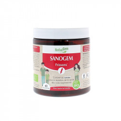 SANOGEM FRISSONS BIO 60 GUMMIES HERBALGEM