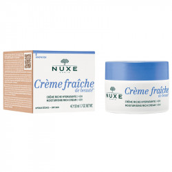 CREME FRAICHE DE BEAUTE RICHE PEAUX SECHES HYDRATANTE 48H 50ml NUXE