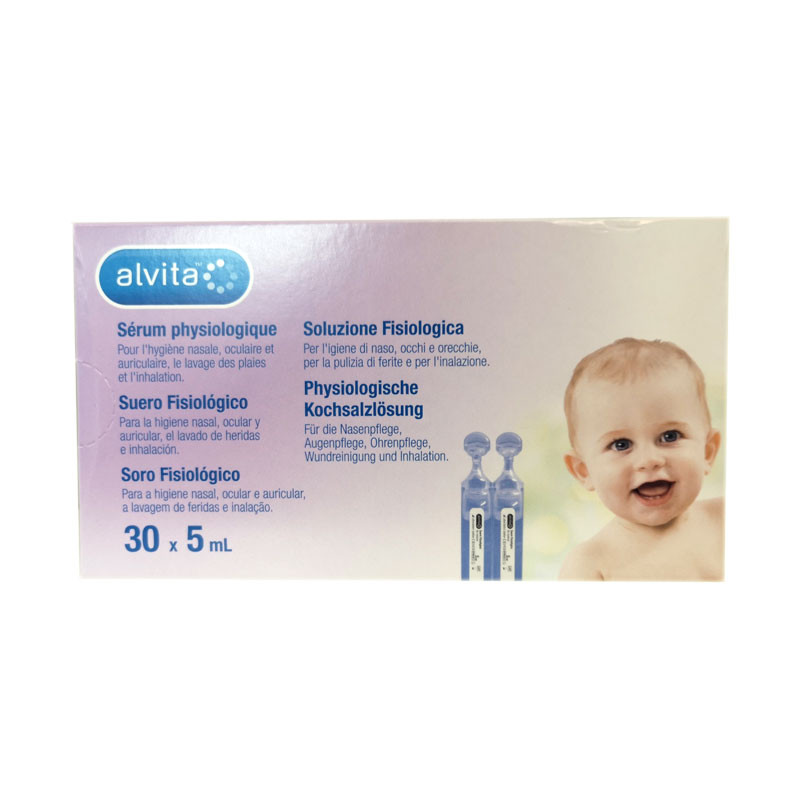 SERUM PHYSIOLOGIQUE 30x5ml ALVITA