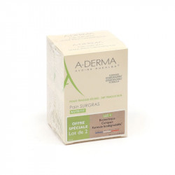 PAIN SURGRAS NUTRITIF LOT DE 2 X 100G A-DERMA