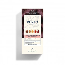 PHYTOCOLOR COLORATION PERMANENTE CHATAIN CLAIR ACAJOU 5.5 PHYTO