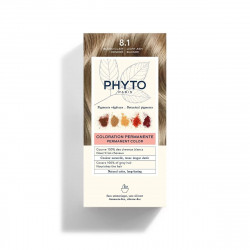 PHYTOCOLOR COLORATION PERMANENTE BLOND CLAIR CENDRÉ 8.1 PHYTO